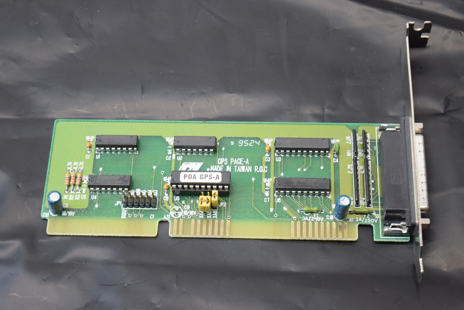 Vintage GPS PAGE-A PDA GPS-A Scanner Controller Card 16bit ISA IBM PC XT AT