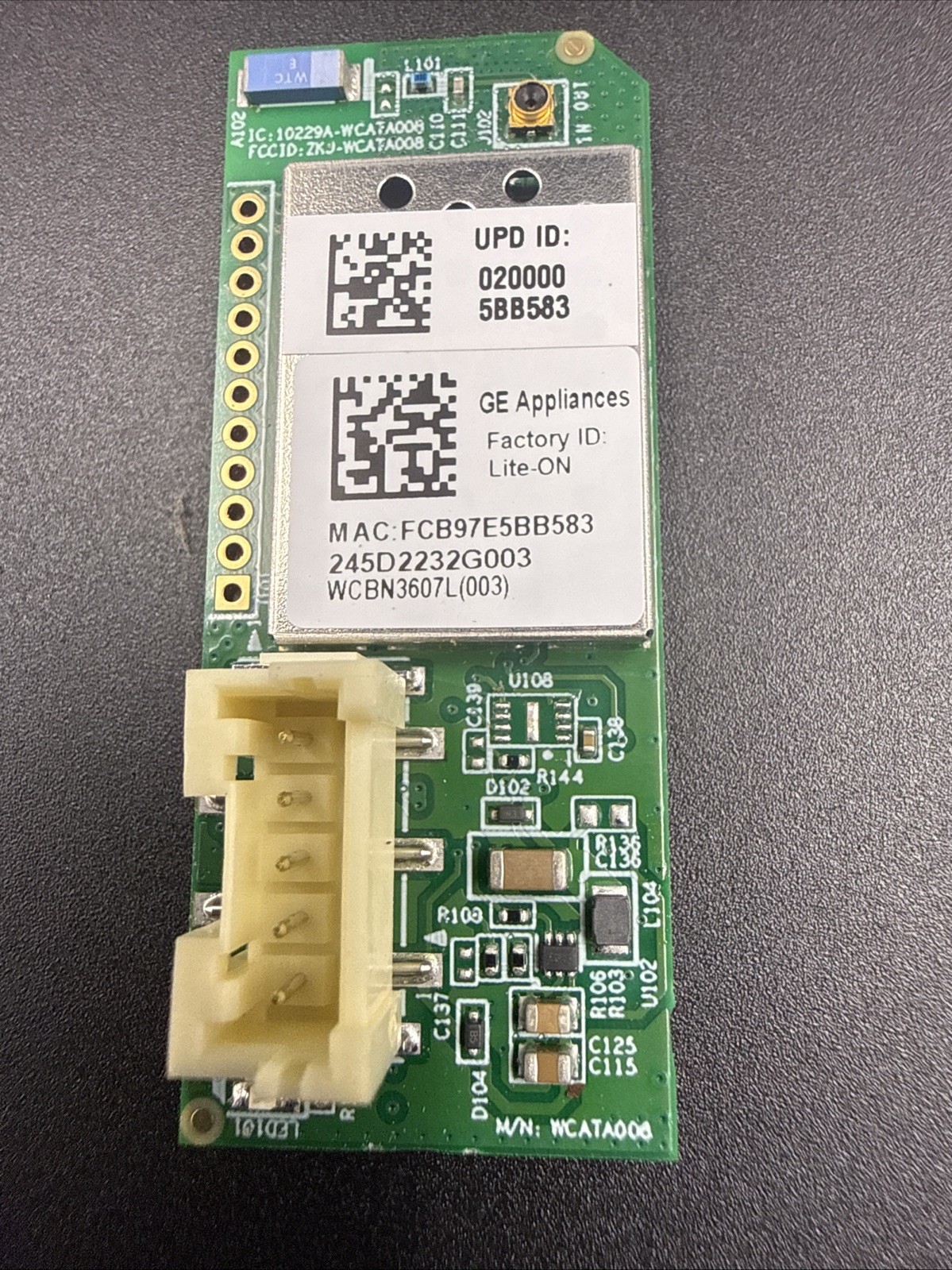 Genuine GE Profile Opal 2.0 Ultra WiFi Module 245D2232G003 Ice Maker Part