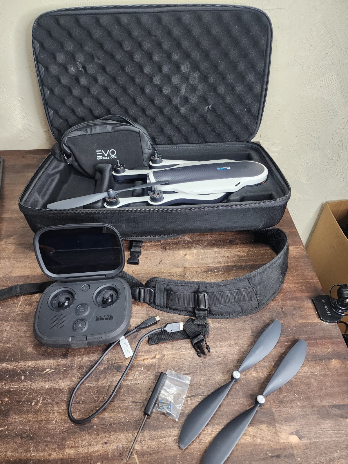 GoPro Karma Drone UNTESTED NEEDS A COUPLE THINGS powers On And Remote Works