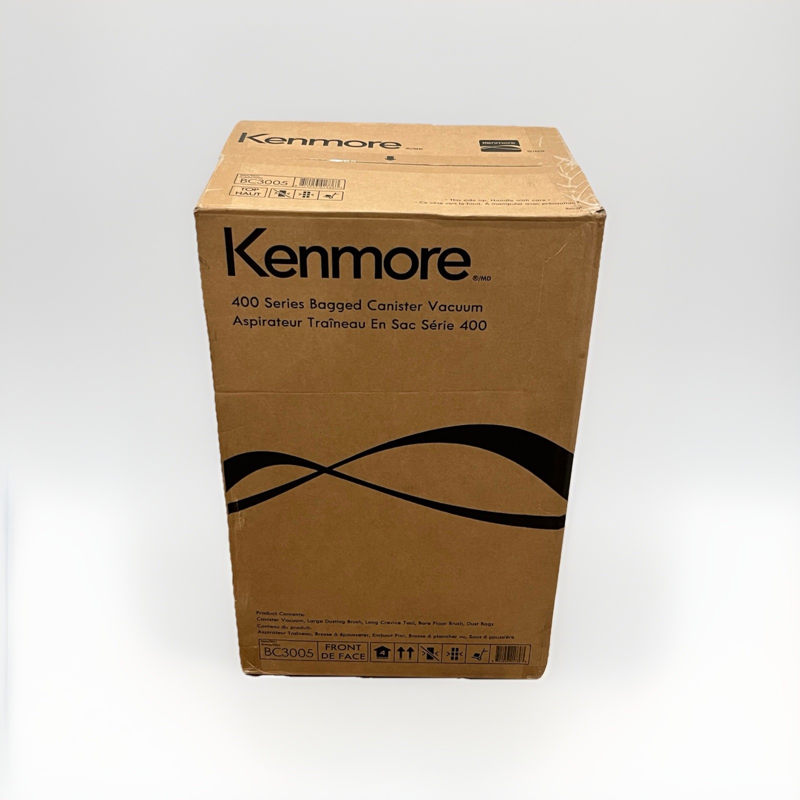 Kenmore BC3005 Bagged Canister Vacuum Cleaner HEPA Home Vac 12Amp 2.2L Capacity