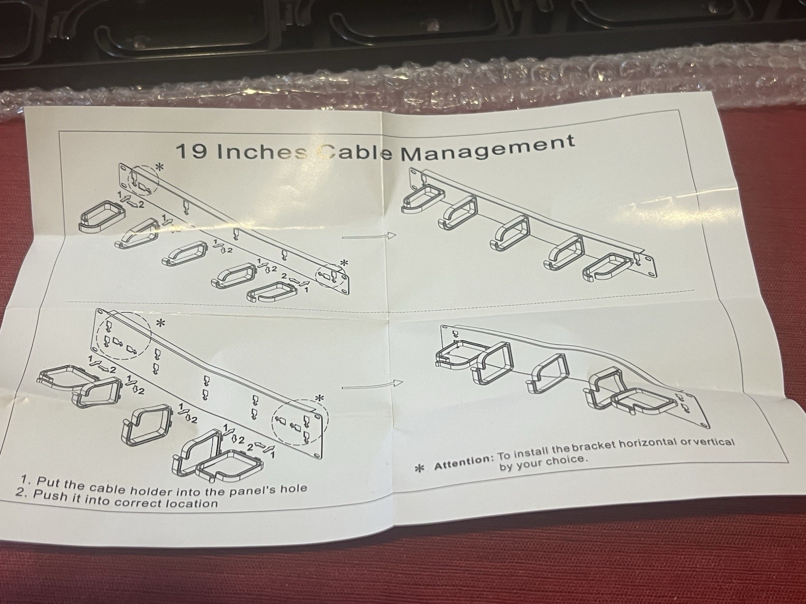 Vertical 40U Server Rack Cable Management Bundle w/ 19" Server Rack