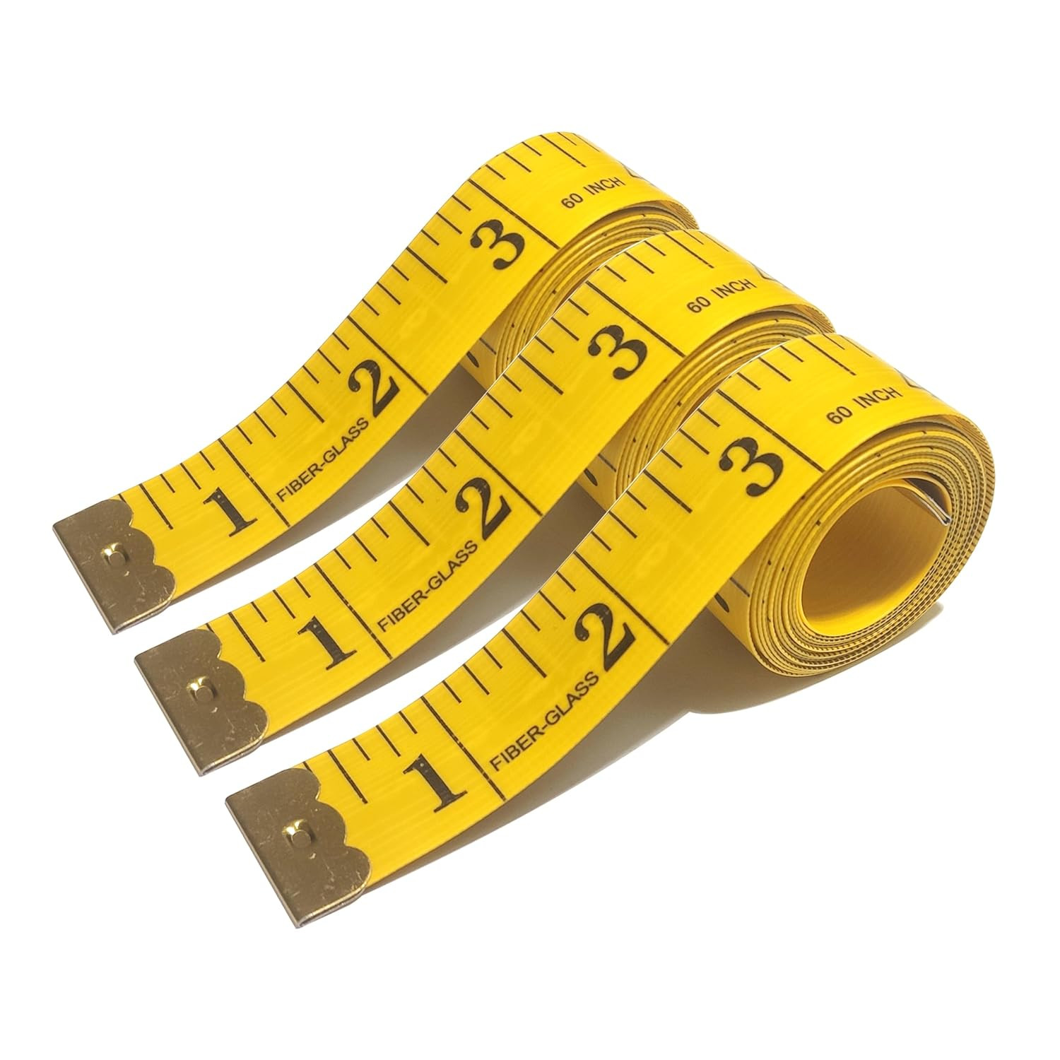 3 Pack Tape Measure Body Measuring Tape, Soft Measuring Tape for Body Weight Los
