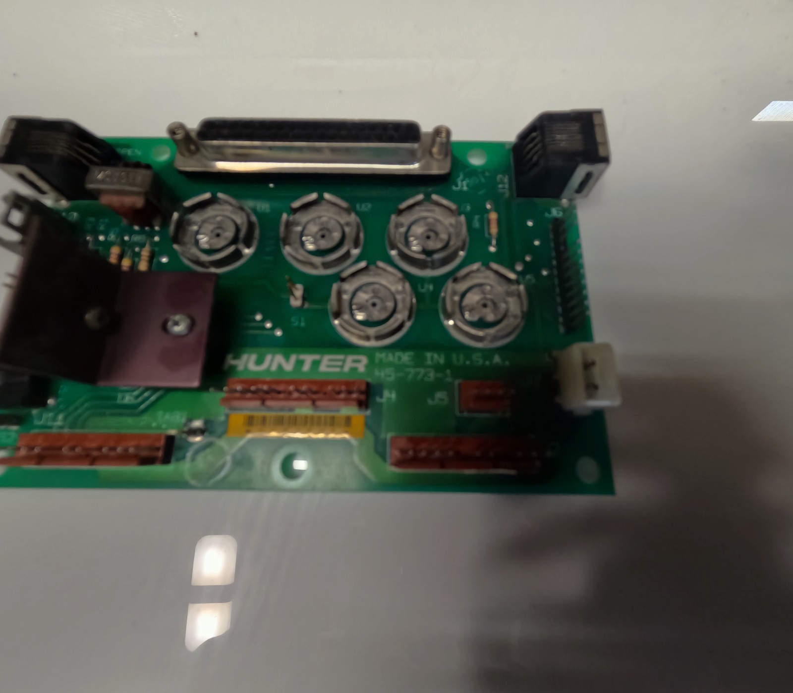 HUNTER WHEEL ALIGNMENT P611 computer board key board 45-773-1