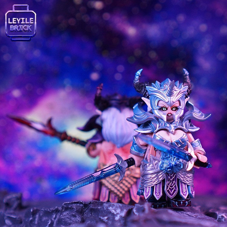 [LEYILE BRICK] Custom Molded Accessory - Dragon Queen