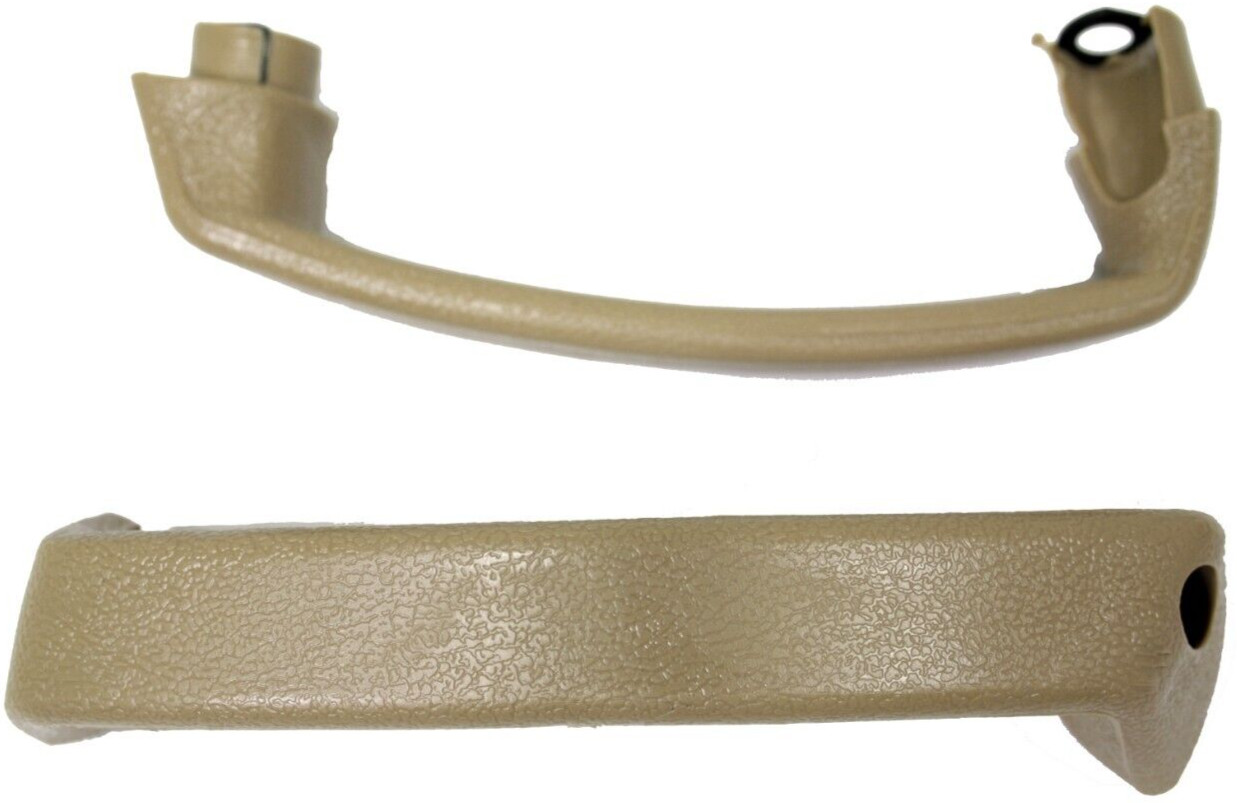 1970 - 1977 Corvette Light Saddle Buckskin Inside Door Pulls Handles PAIR C3 NEW