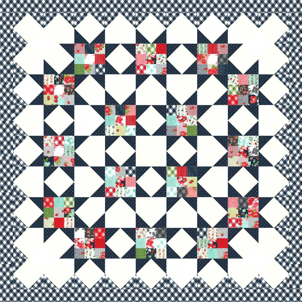 SUNDAY PICNIC Pastry Shop Quilt Pattern Sunday