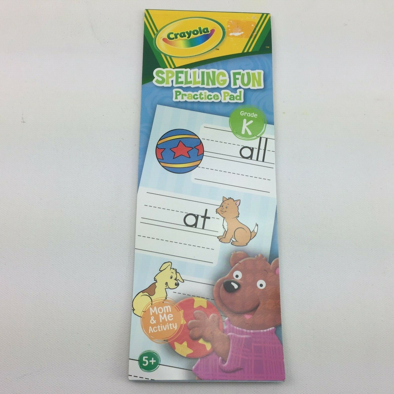 Crayola Grade K Spelling Fun Practice Pad Ages 5+ Writing Educational