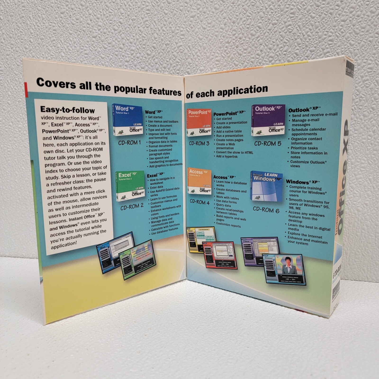 2002 Performance Pro Instant Office XP & Windows 6 CD Set - New Sealed