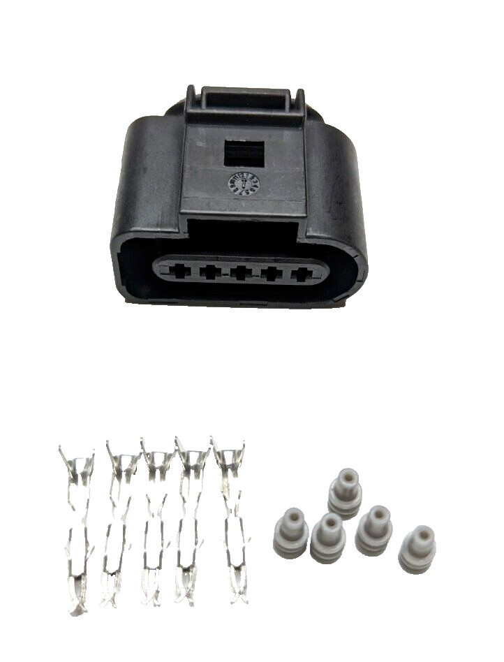 5 pin Connector housing Pigtail MAF Mass Air Flow O2 Oxygen For Audi Volkswagen