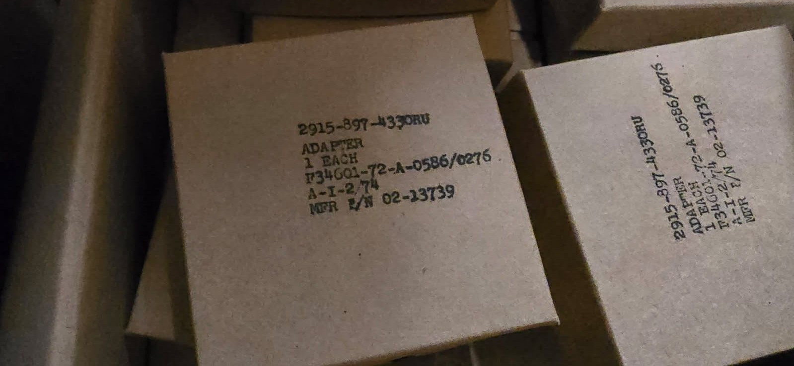 (2) HAMILTON SUNDSTRAND DRIVE COUPLING ADAPTER 02-13739 2915-00-897-4330