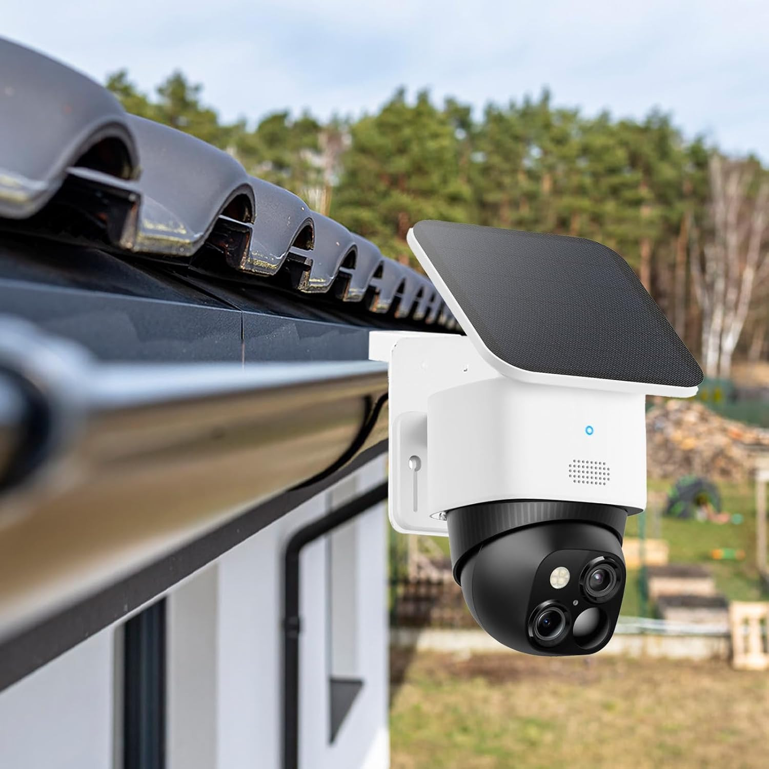 Gutter Mount Bracket for Eufy Security Solocam S340 - Adjustable, Weatherproof,