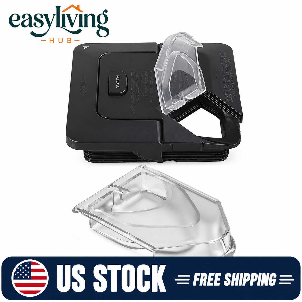 Blender Lid Replacement for Ninja, Replacement Lid Blender Top Parts for Ninja B