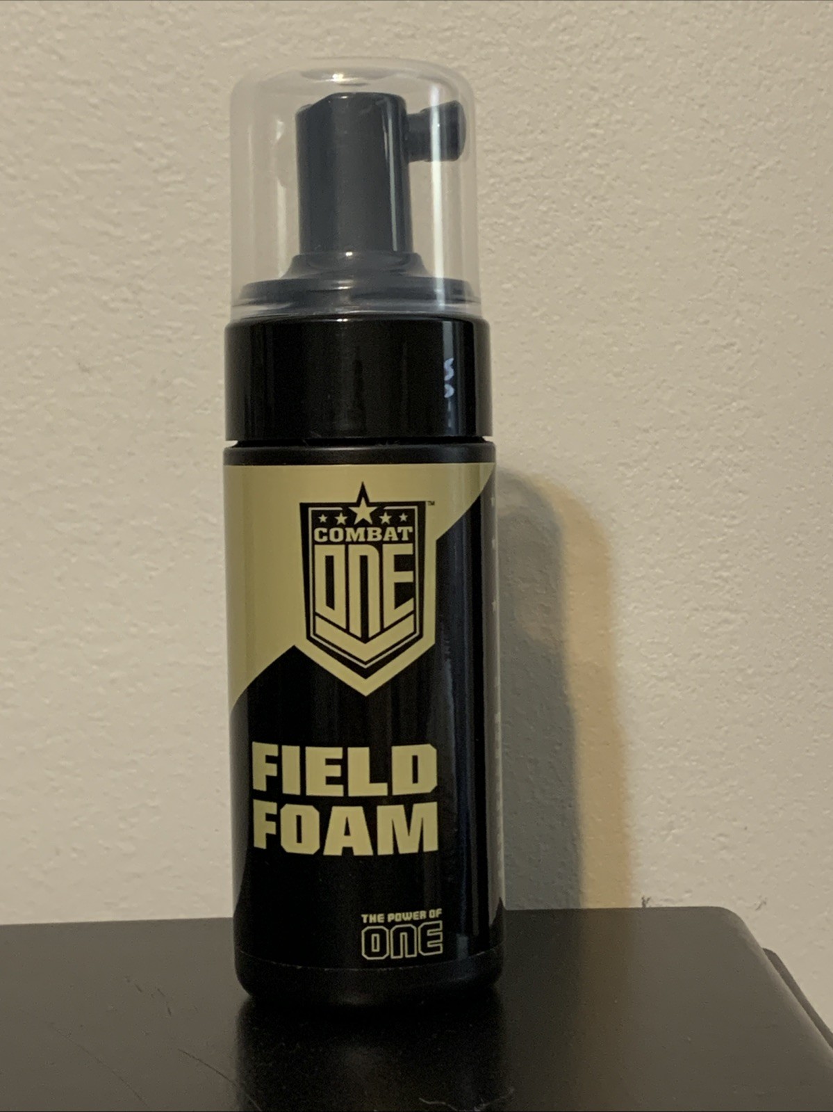 Combat One Field Foam No-rinse Skin Cleanser, Conditioner, & Protector 3.7oz