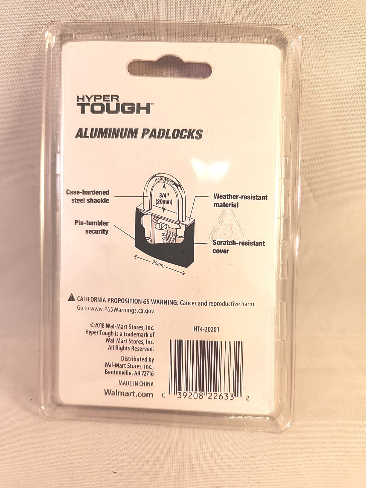 Hyper Tough Aluminum Padlocks