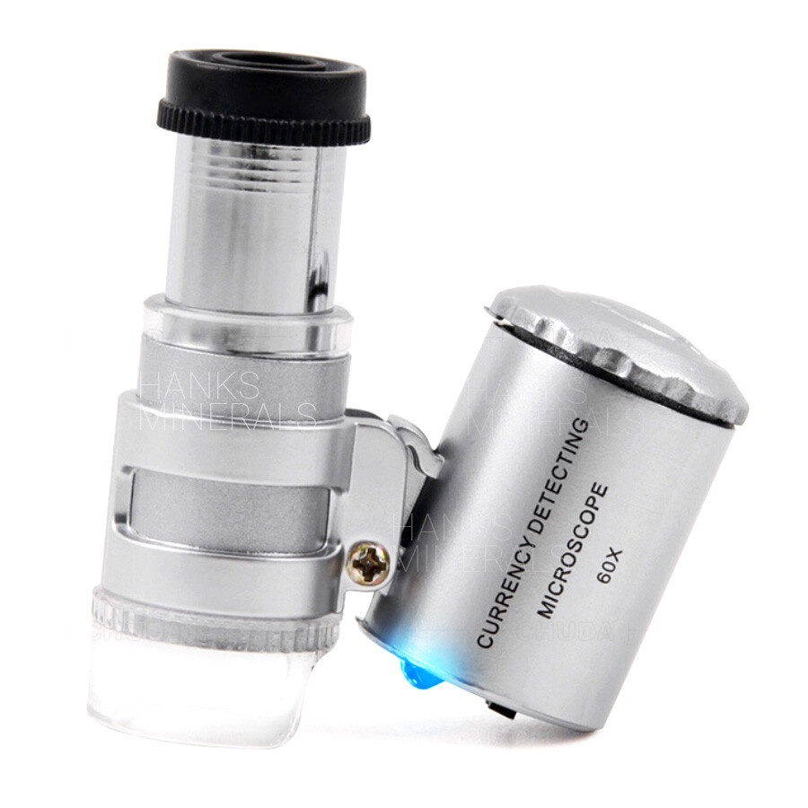 Magnifying Glass Loupe 60x Magnifier Microscope Jewelry Pocket Loop Eye Glass