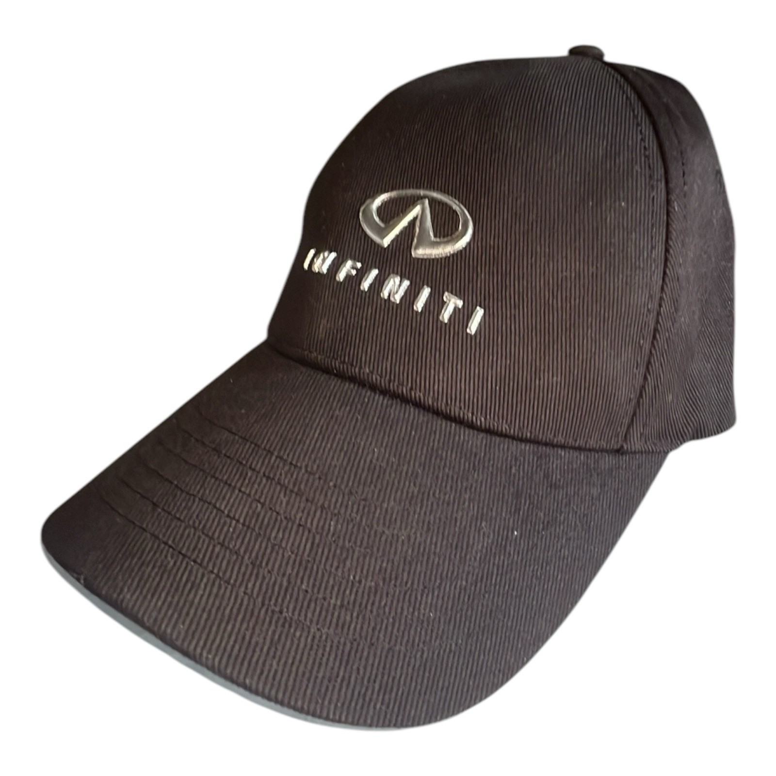 Infiniti Auto Logo Baseball Cap Black One Size Adult Adjustable  Strapback New