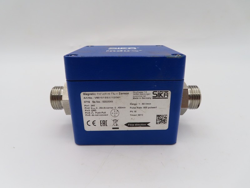 Sika VMI Magnetic Inductive Flow Sensor VMI10ASS00YGI001
