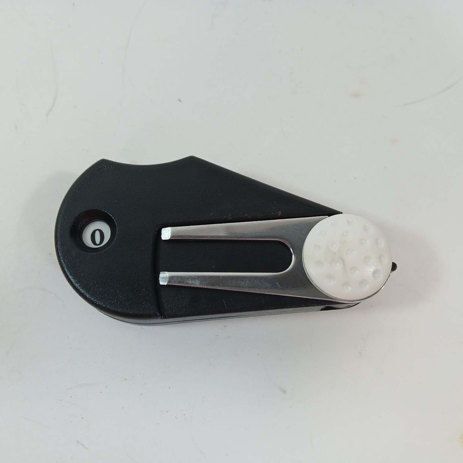 Golf Stroke Score Counter Club Brush w Divot Tool Multi Tool