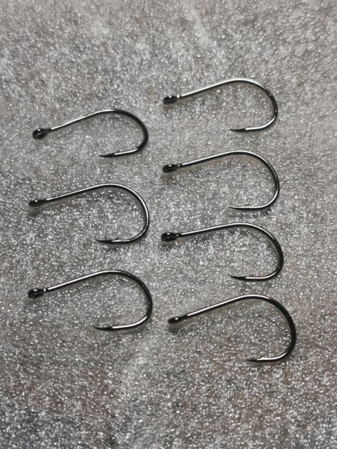 50x mix 25 x2/0 and 25x1/0 Beak japanese bass Hooks fly tying fishing saltwater