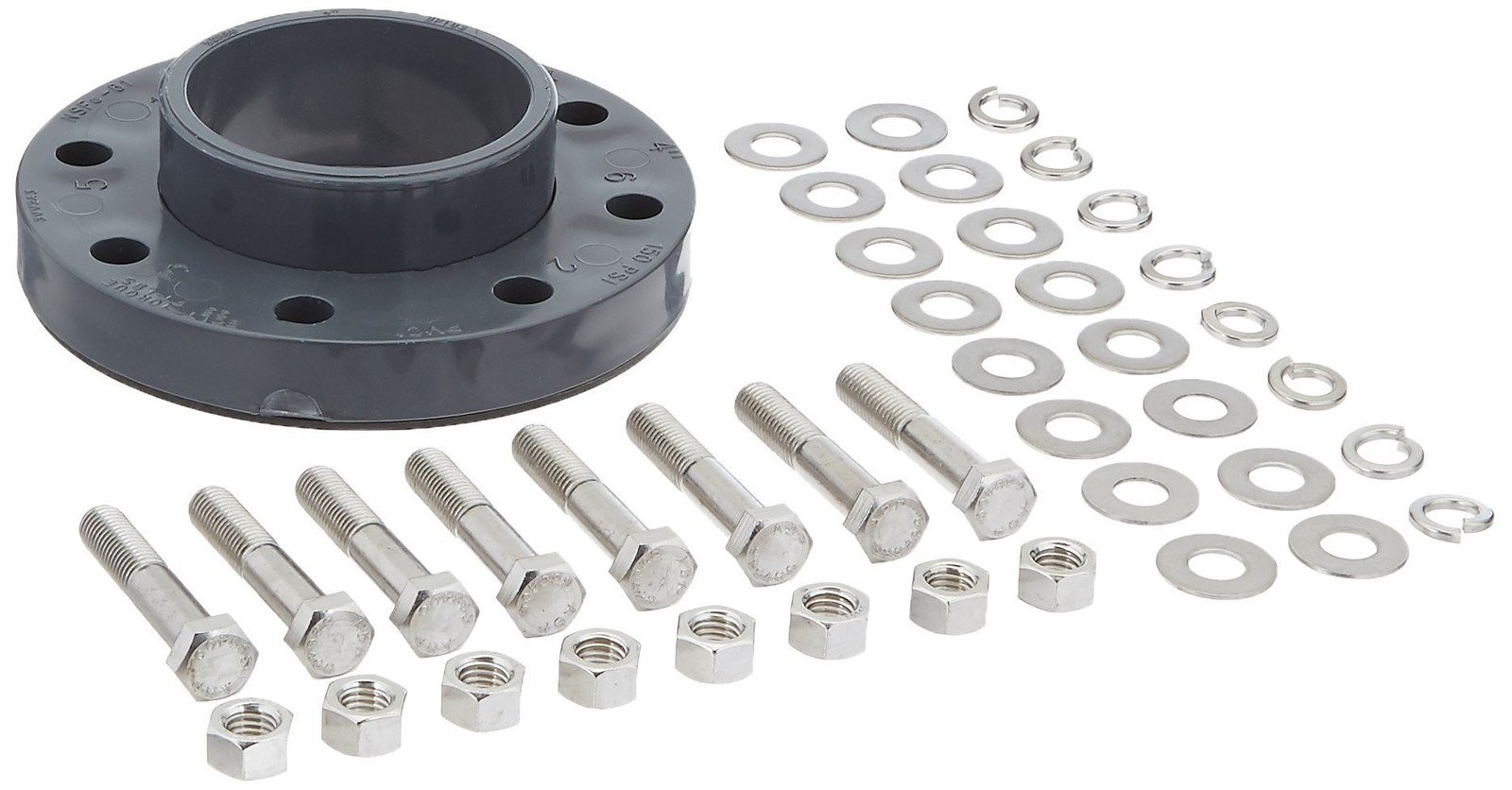 Pentair 357262 4-Inch Flange Assembly Kit with Gasket and Stainless Steel...