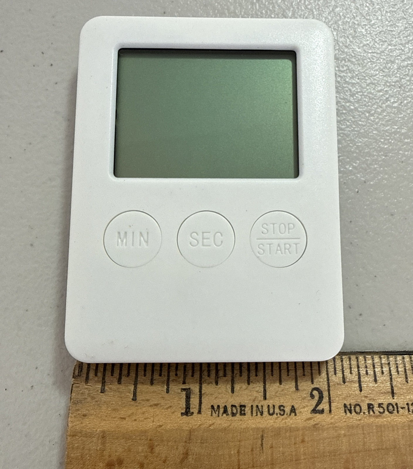3 Pieces Ultra Slim Digital Kitchen Timer with Magnet Back