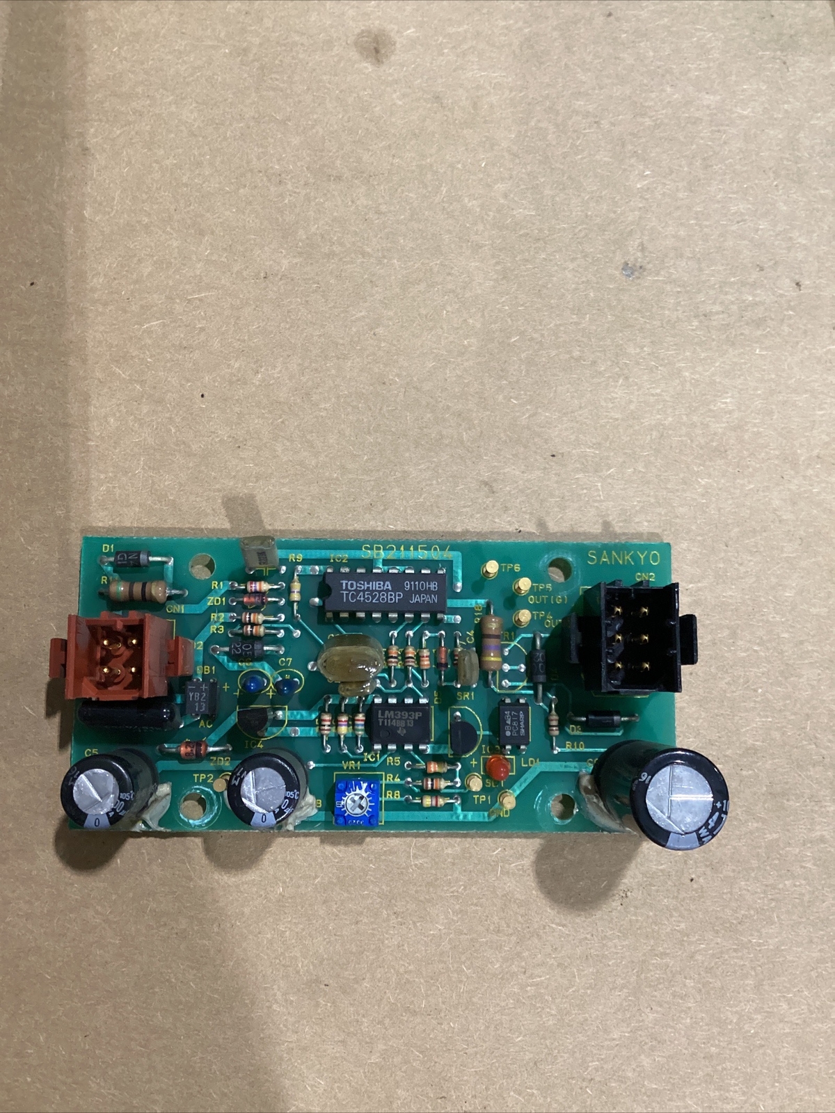 Sankyo SB211504 Circuit Board #651I114