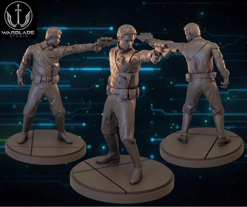 Star Wars Legion/Shatterpoint - Lando - Hero Expansion (Proxy Model)