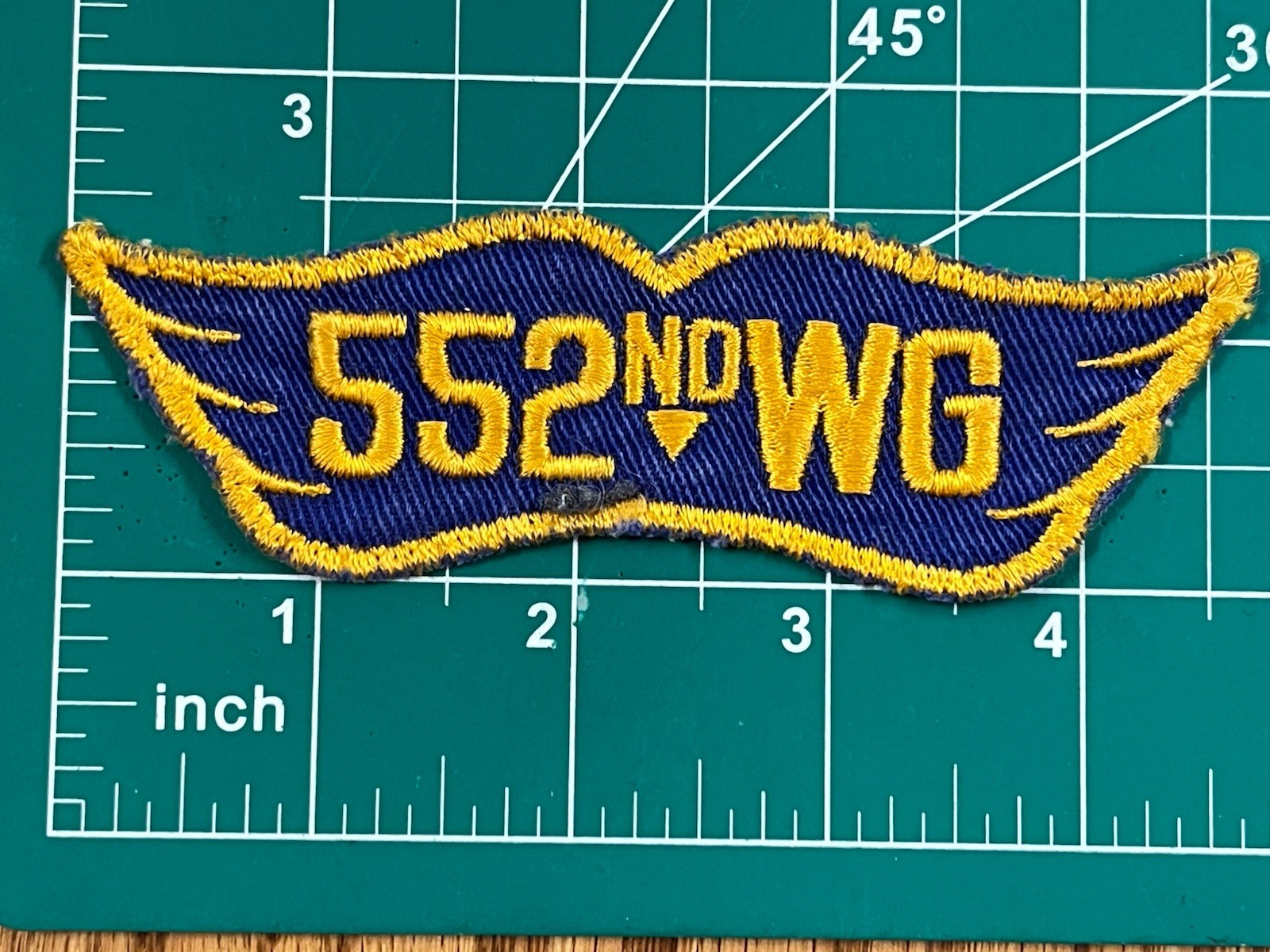 USAF US Air Force 552nd Wing Squadron Patch
