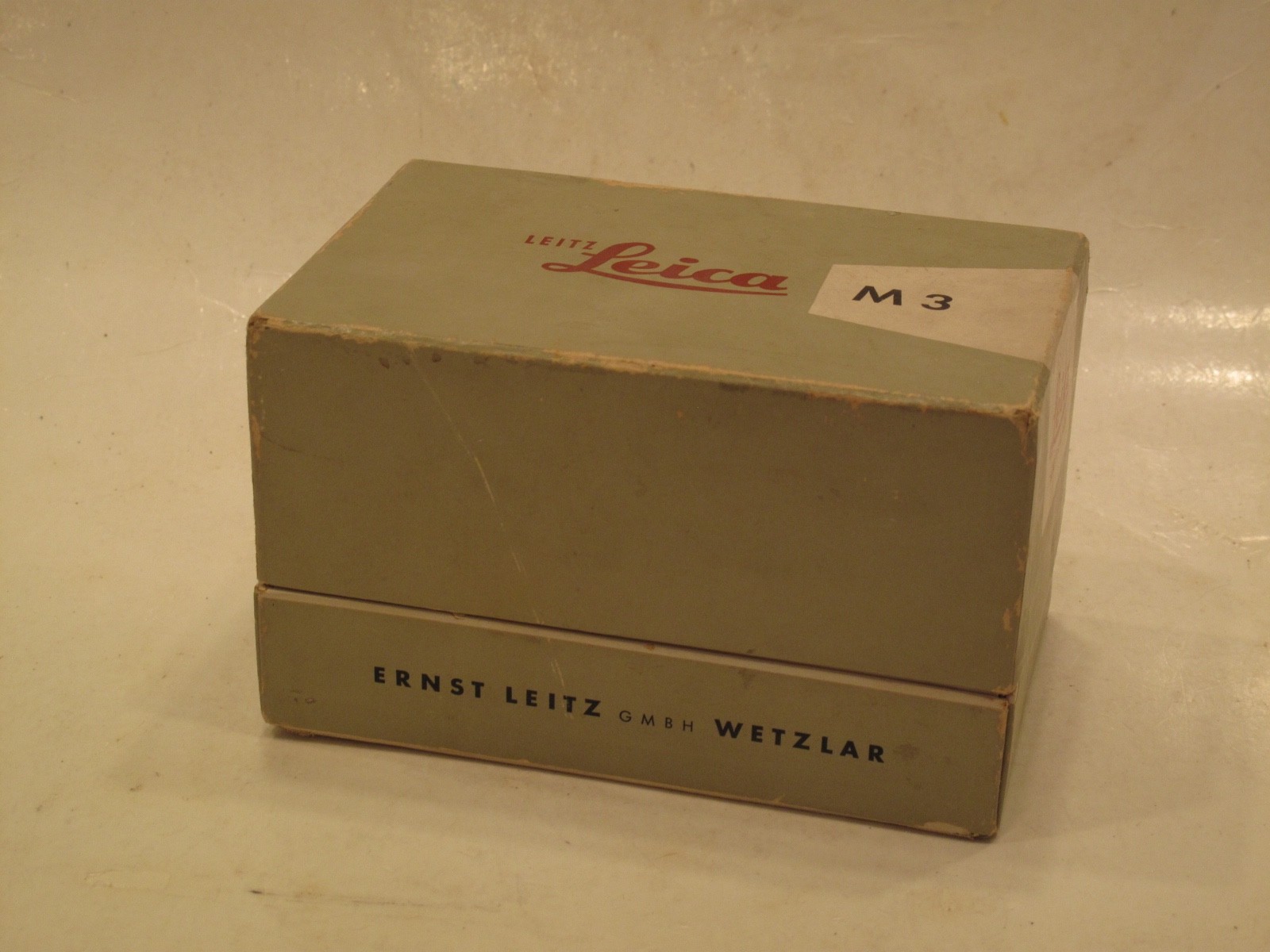 Leica M3 camera BOX ONLY, US SELLER "LQQK"
