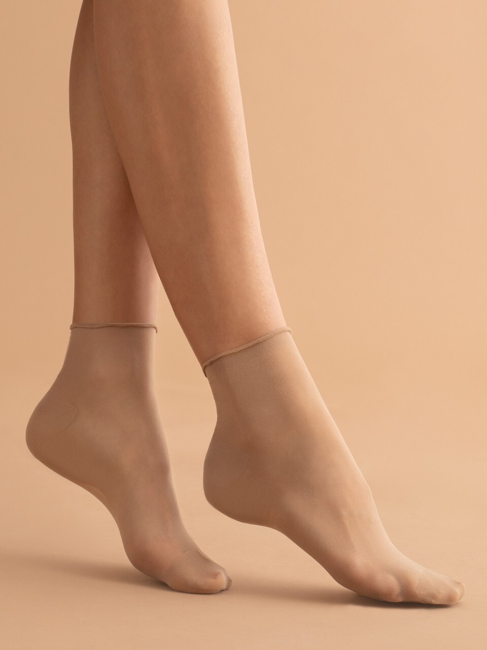 Fiore Press Less 15 Denier Ankle Socks 1 pair