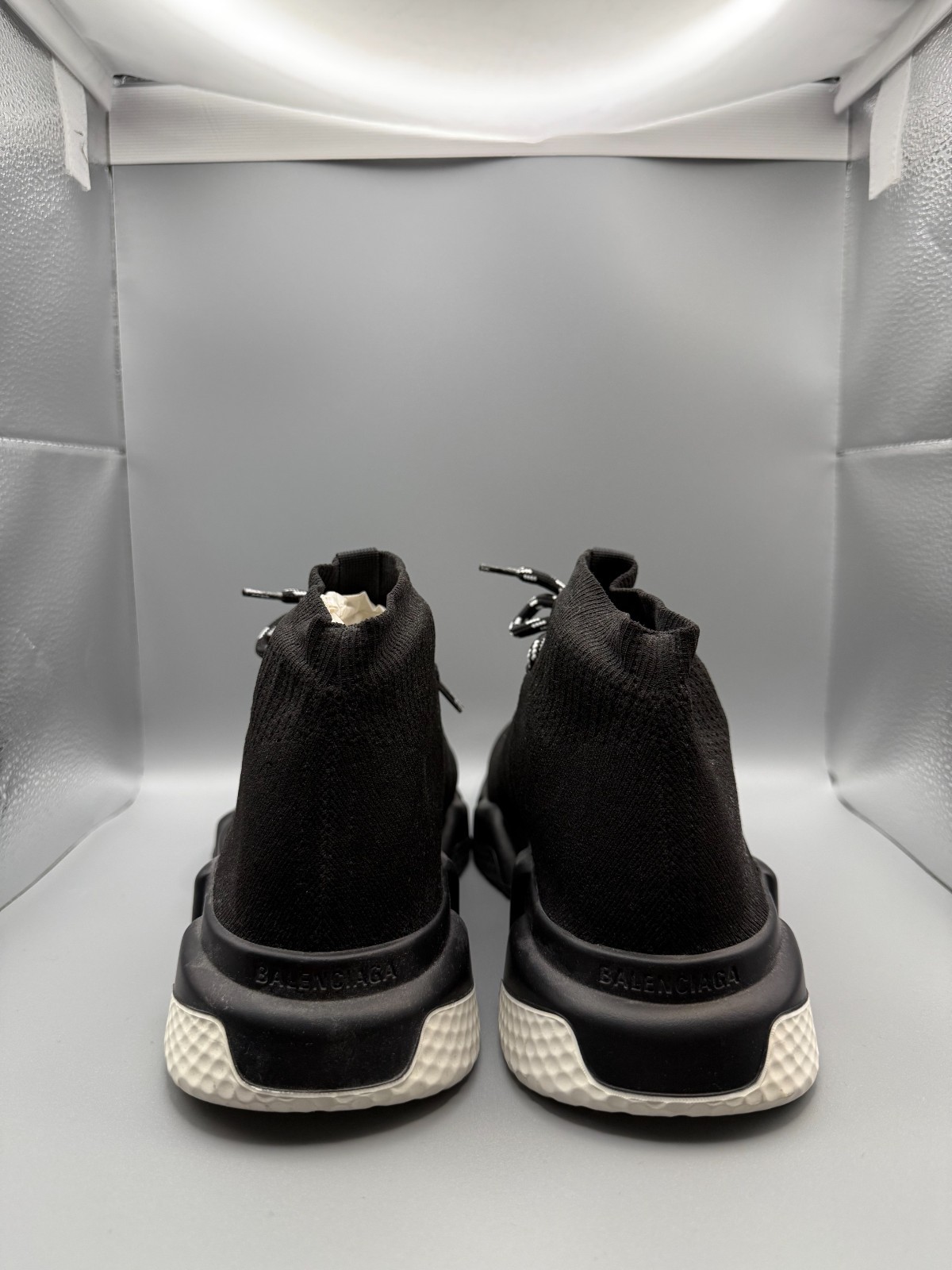 Balenciaga Speed LT Black Lace-Up Sneaker | EU42 / US Men's 9
