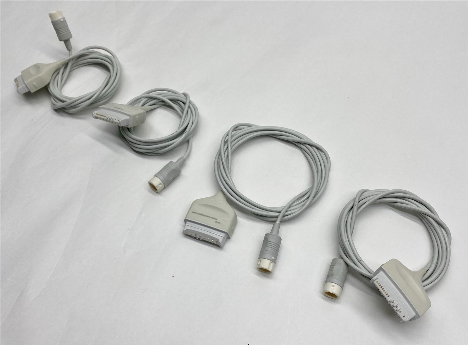 Philips 989803172221 Patien ECG EKG Trunk Cable Lot of 4
