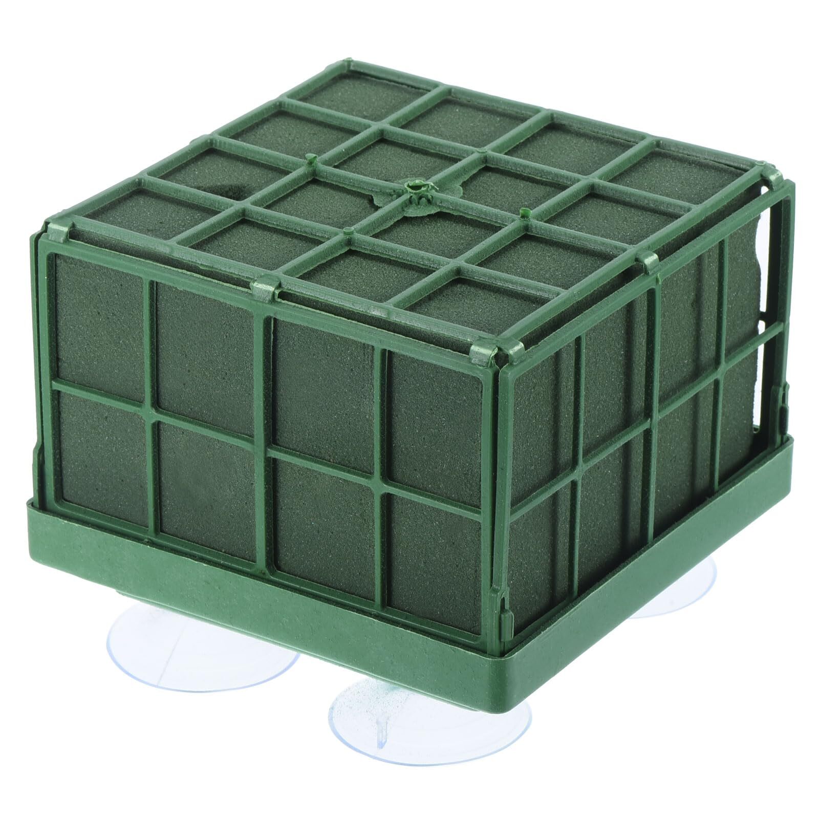 Floral Foam Cage Flower Holder Square 4.5 x 4.5 x 3.5 Inch Cage Floral Foam w...