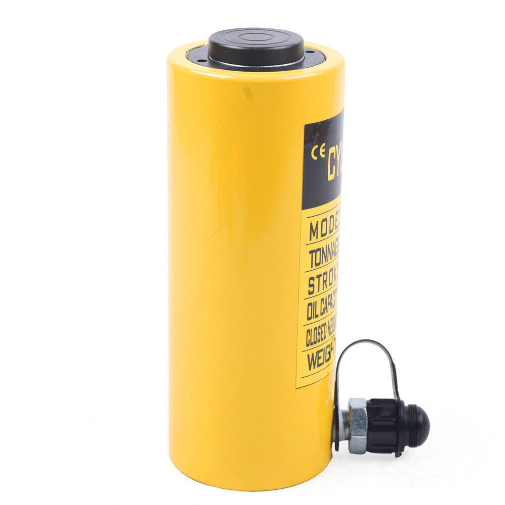 20/50 Ton Hydraulic Cylinder Jack 4"/6" inch Stroke Single Acting Solid Ram Jack