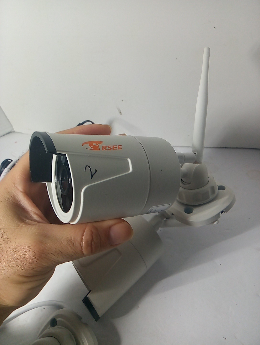 RSEE Wireless Surveillance System Cameras With Adapters