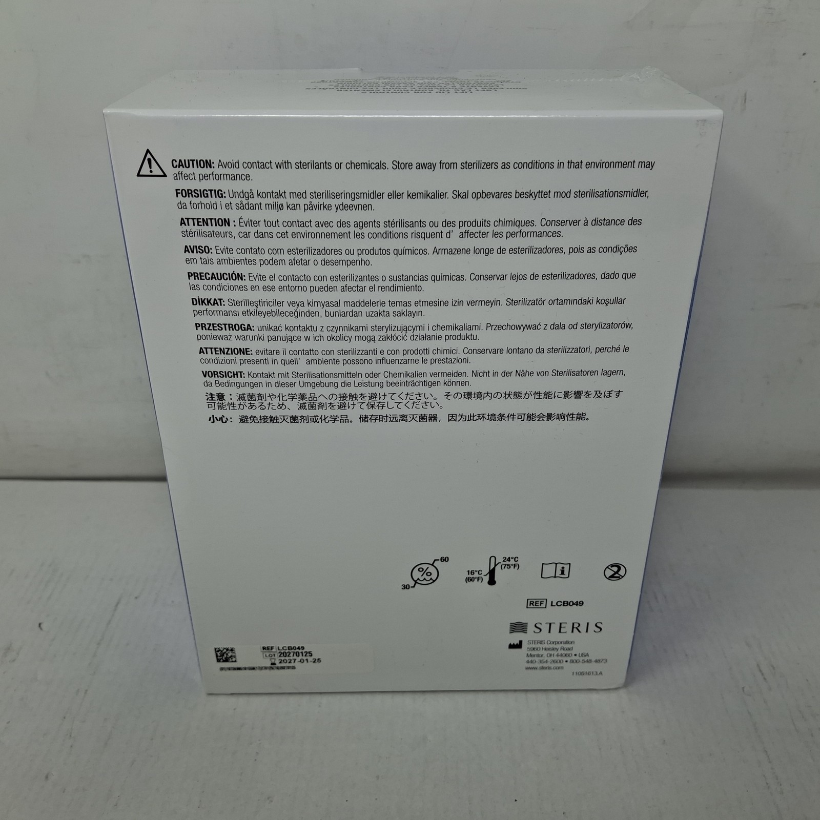 Steris LCB049 Steam Process Challenge Device