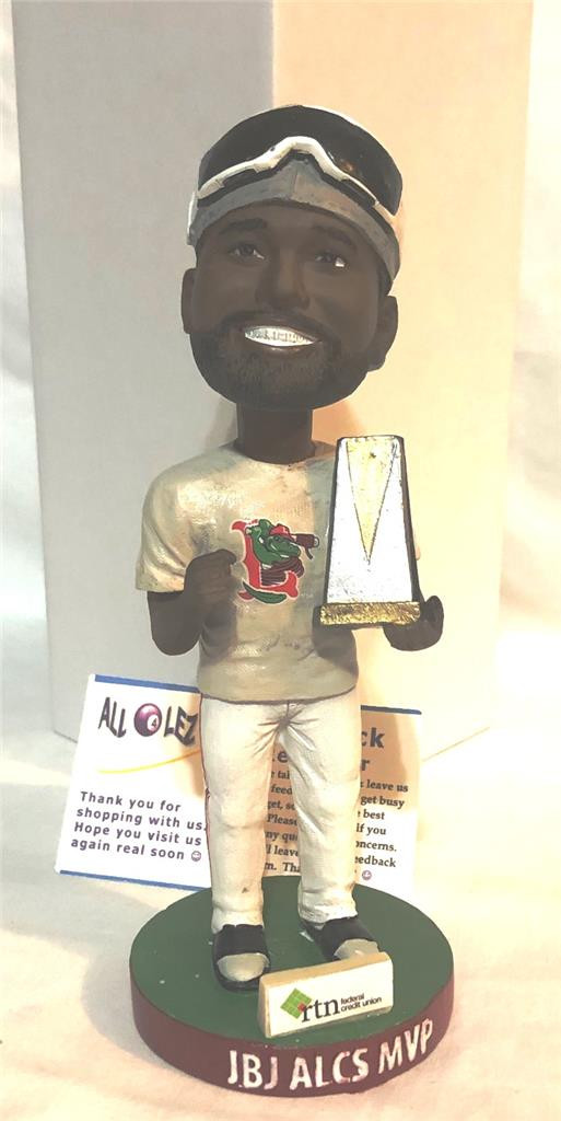 2019 LOWELL SPINNERS JACKIE BRADLEY JR "MVP" SGA BOBBLEHEAD RED SOX RED SOX, NIB