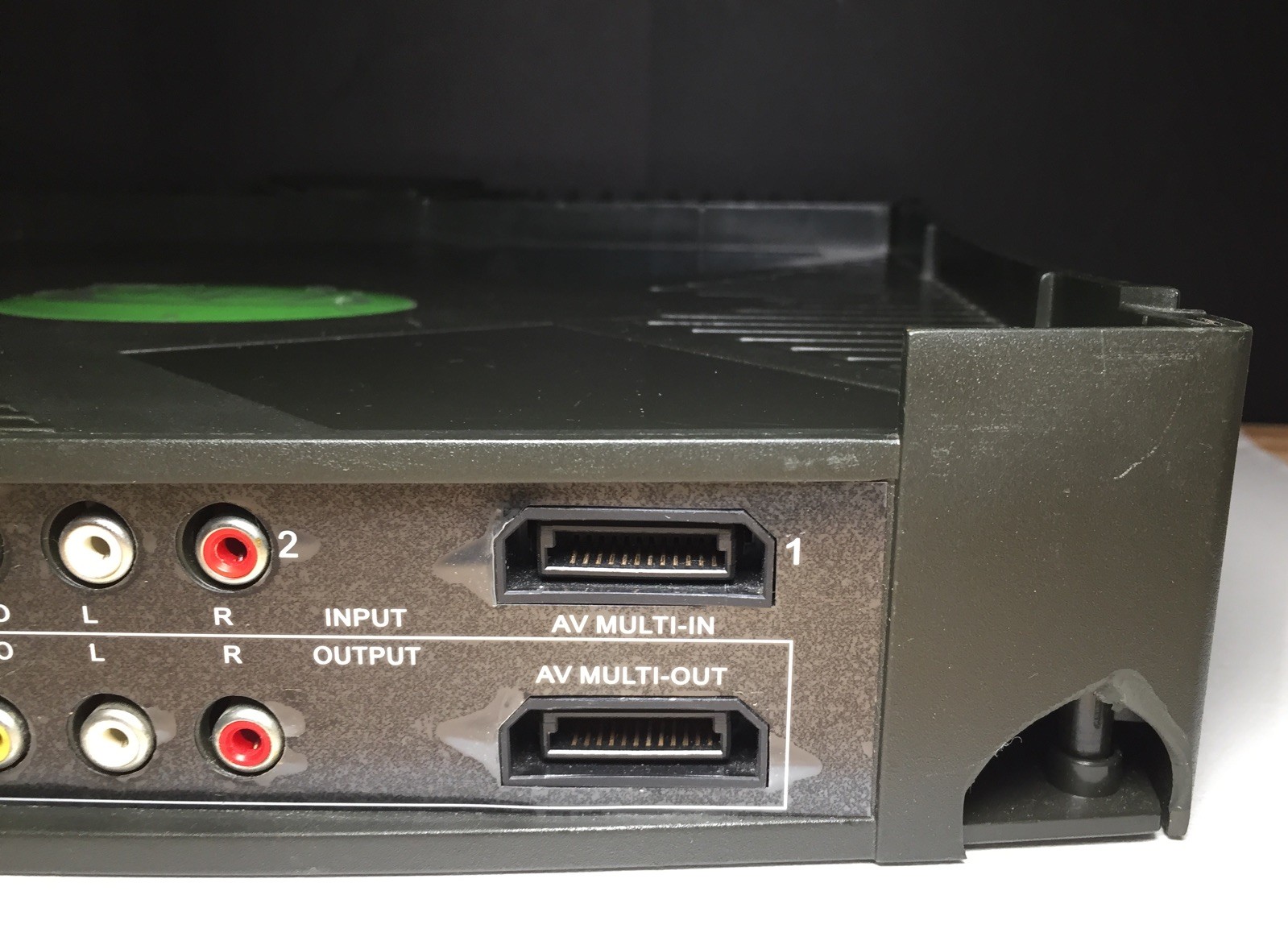 Intec System Xbox AV Selector Switch Model G8470 – Powers On, Tested, Vintage
