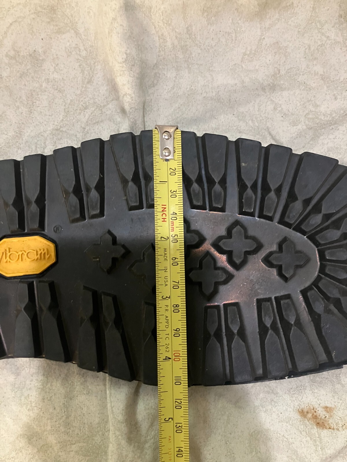 Vibram replacement sole #148 Lug Sole 1 pair