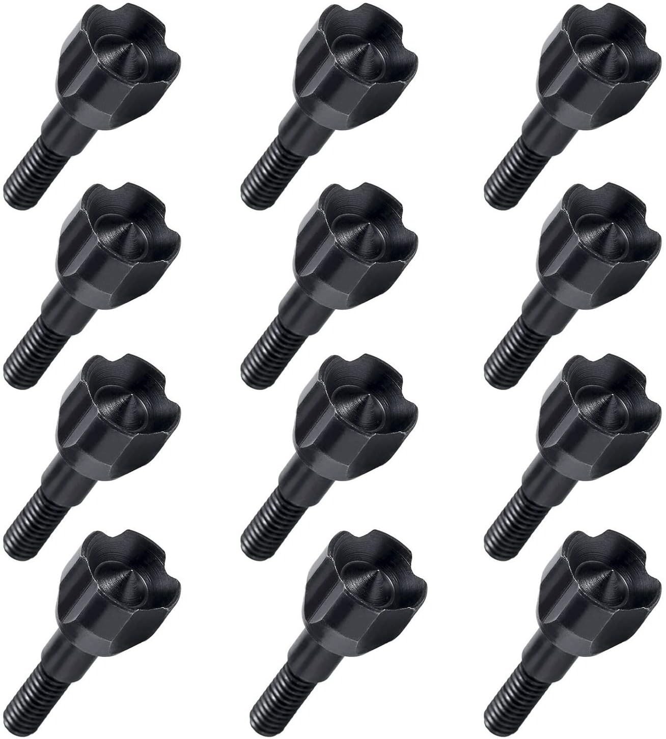 12Pcs 100/125  Archery Hunting Small Game Hammer Broadheads Arrowheads Points