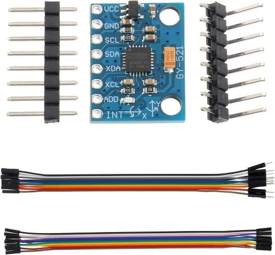 MPU6050 GY 521 Module 3 Axis Accelerometer 6 DOF Gyroscope Sensor  Style: 1PCS