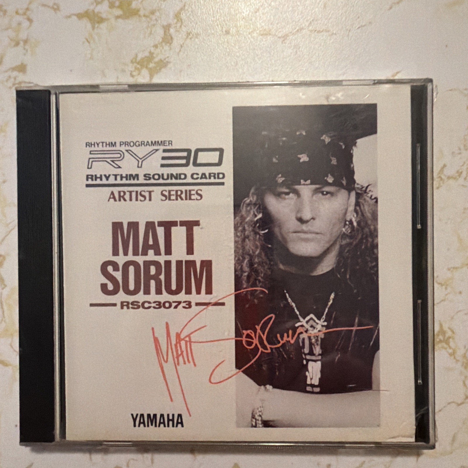 NEW Yamaha RY30 Rhythm Sound Card Matt Sorum (never Opened)