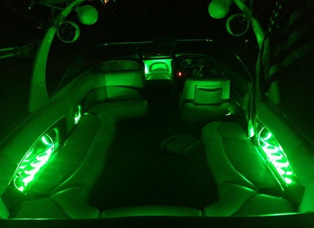 4pc set LED Cup Holder Light Ring for Boats/RV (MasterCraft Moomba Supra Malibu)