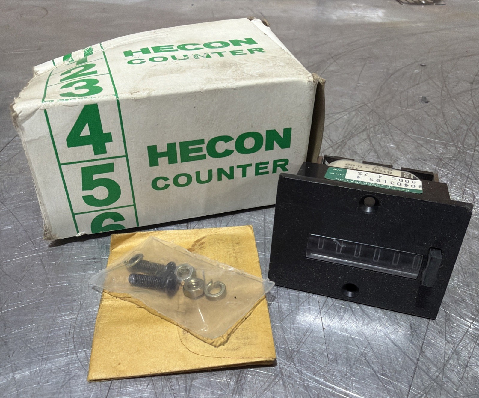 Hecon G0403-199-4 Totalizer Counter