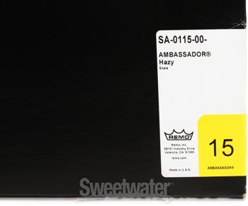 Remo Ambassador Hazy Snare Side Drumhead - 15 inch