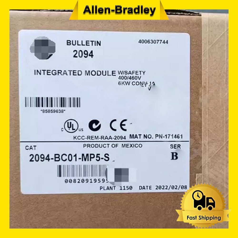 NEW AB 2094-BC01-MP5-S /B Kinetix 6000 6kW/4A Integrated Axis Module