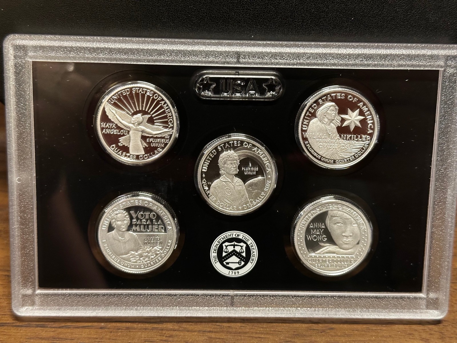 2022 S U.S. Mint Silver Proof Set (10 Coins) COA, Case & Box in Mint Packaging