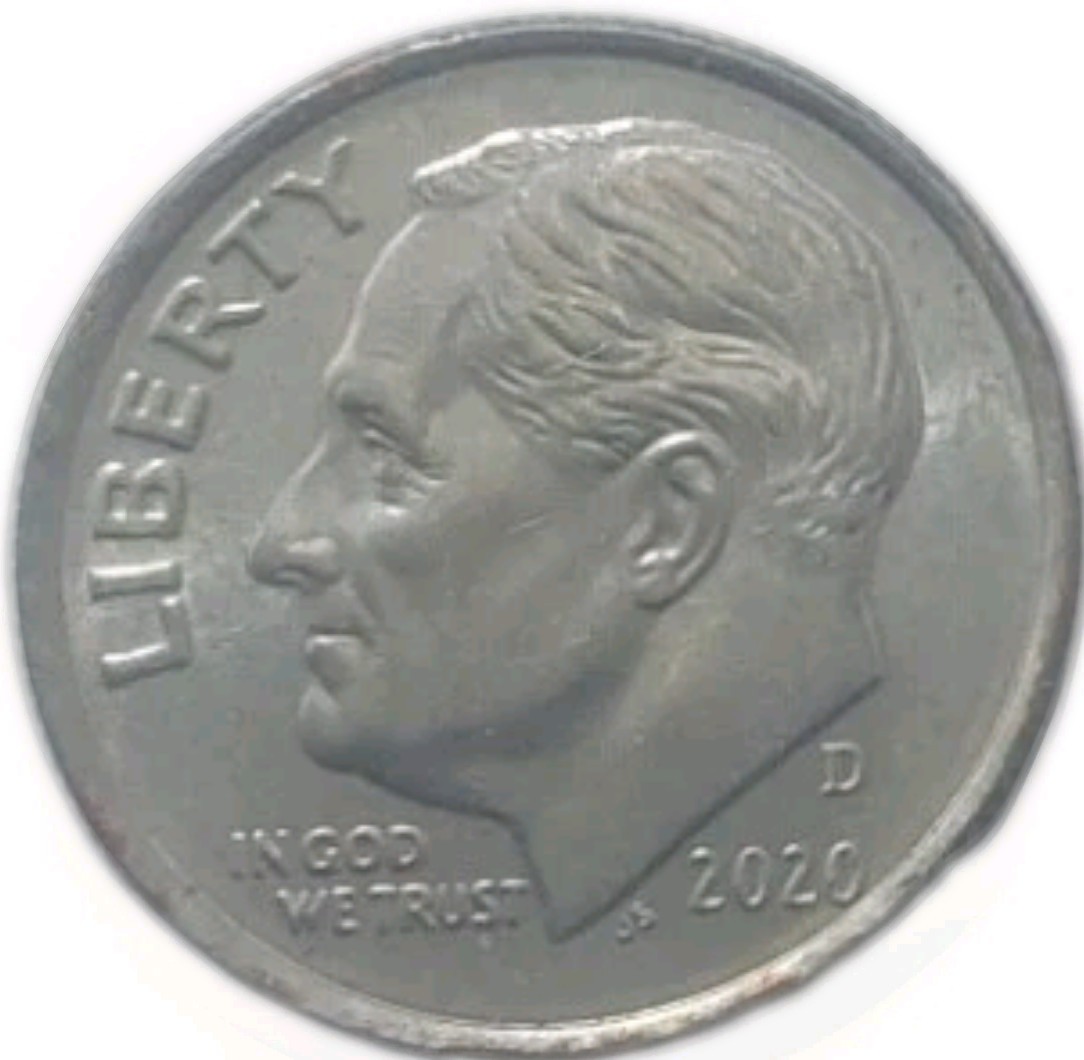 2020 D Roosevelt Dime 10C Uncirculated Free Post Tracking