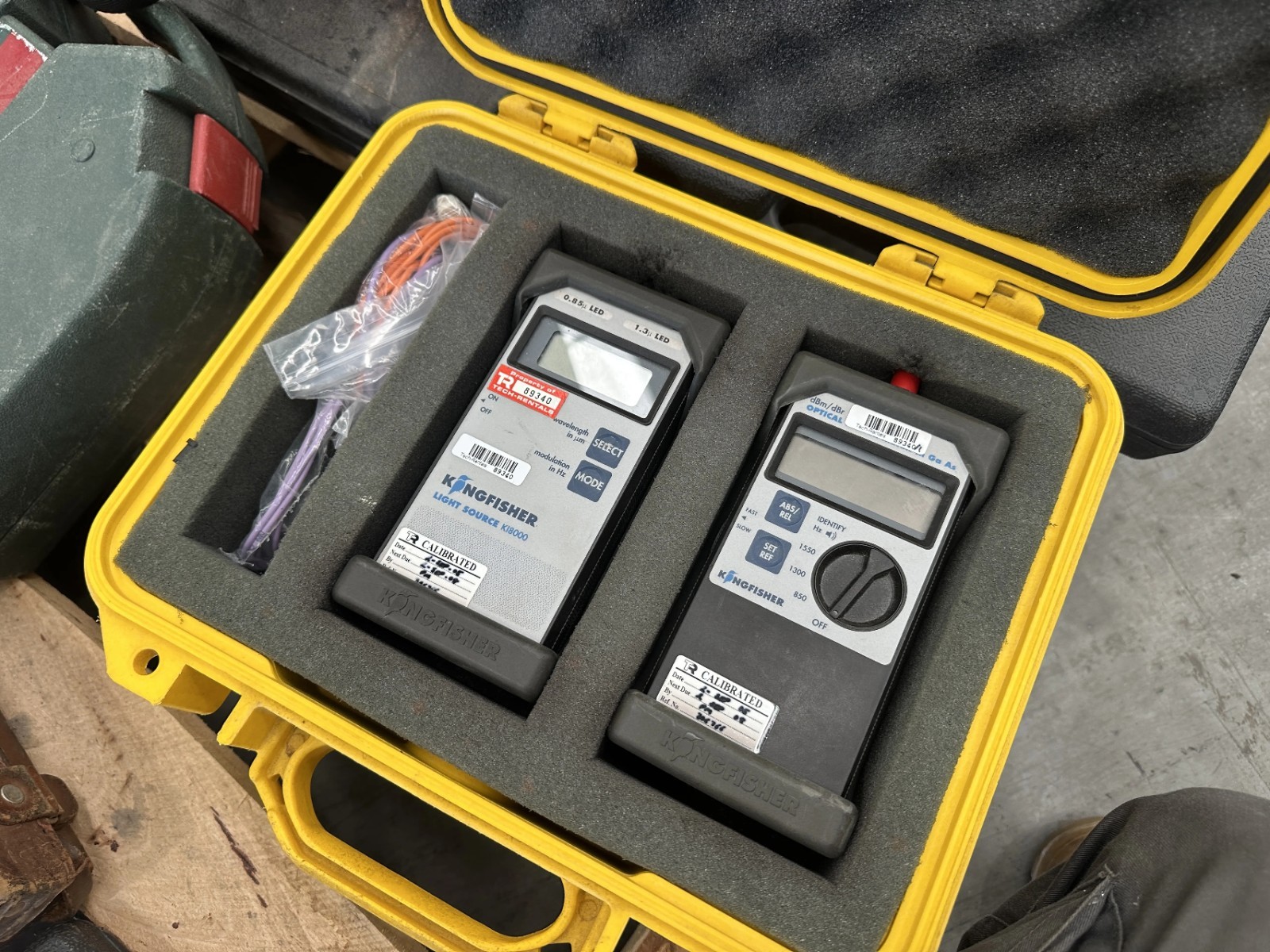 Kingfisher Fibre Optic, K18000 Optical Light Source, K16000 Optical Power Meter