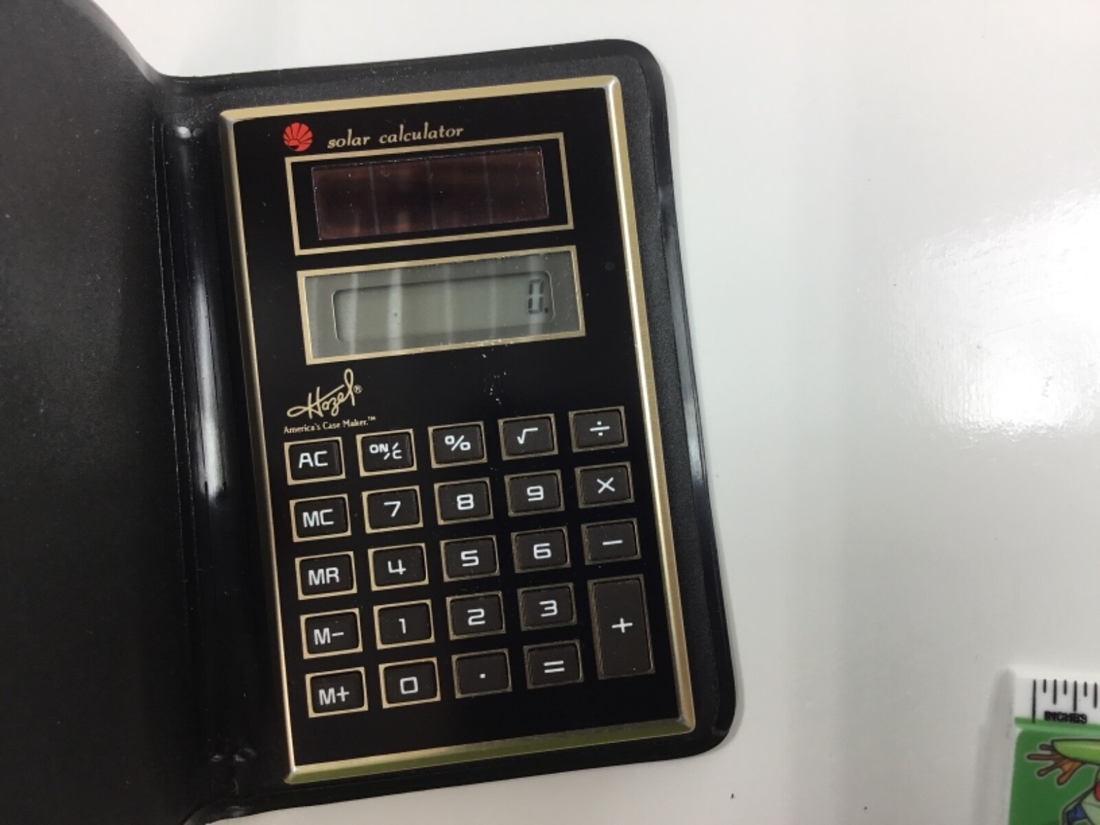 Vintage Taiwan Calculator Solar Battery